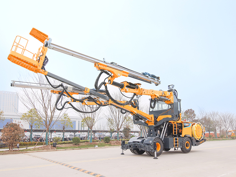 DJ2ALV Two-Boom Drill Jumbo   DJ2ALV两臂凿岩台车